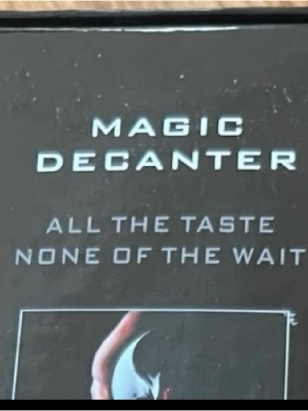 New in box Magic decanter wine aerator